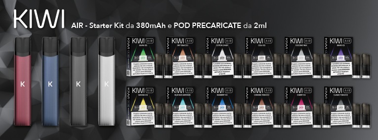 Kiwi Air Starter Kit con Pod Precaricate